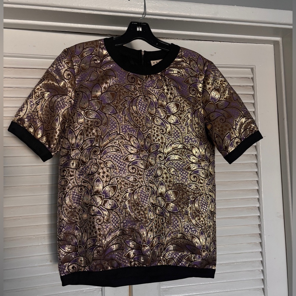 Marni Women’s Floral BrocadeTop